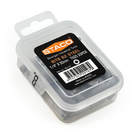 20147.STACO bit 1/4 in TX20x50mm 25szt.
